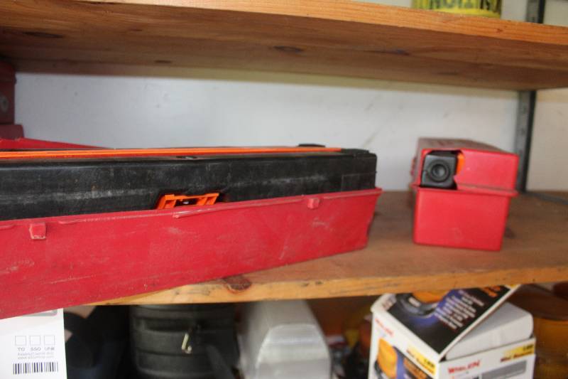lot 41 image: Lot of (2) James King Warning Triangle Flare Kit