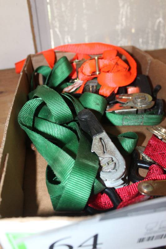 lot 64 image: Lot of (4) Tow Straps
