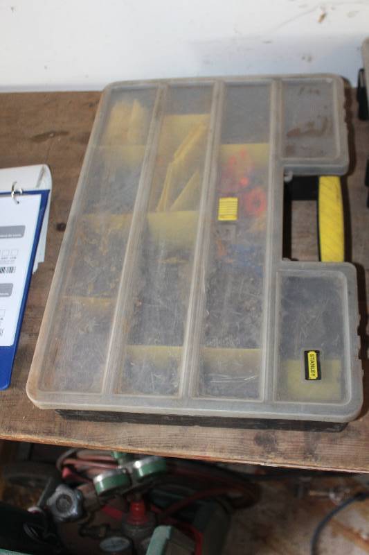 lot 71 image: Stanley 14-bin Storage Organizer