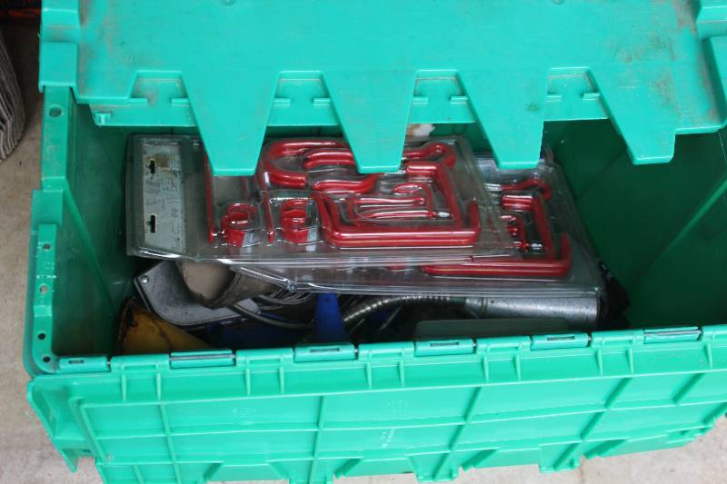 lot 74 image: Hardware Hooks, Funnels, And More