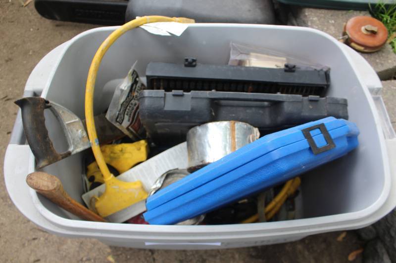 lot 114 image: Drill Bits, Hand Tools, And More