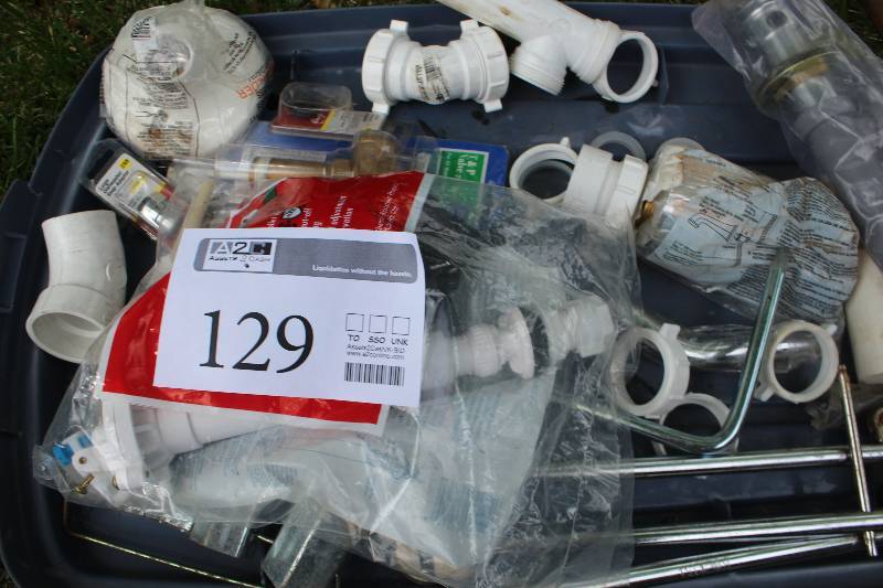 lot 129 image: Plumbing Supplies