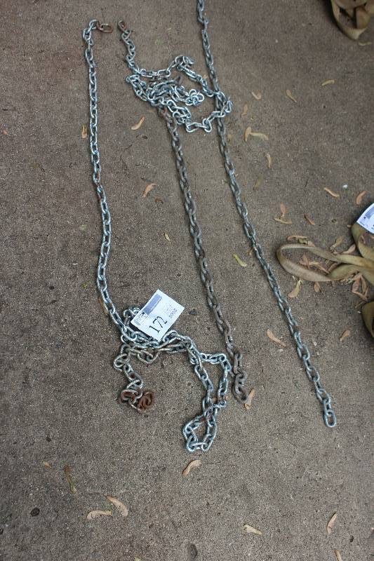 lot 172 image: Lot of (4) Chains