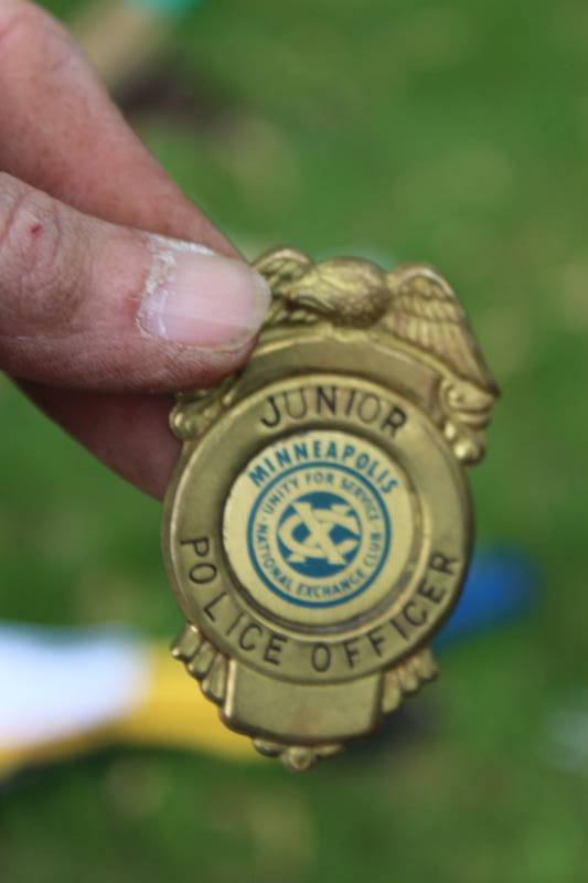 lot 190 image: Minneapolis Junior Police Officer Badge