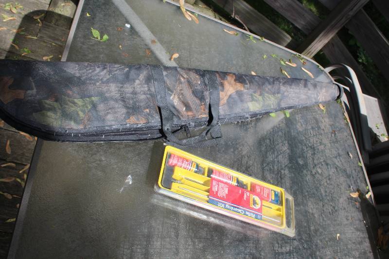 lot 8 image: Gun Case and .22 Cal Cleaning Kit