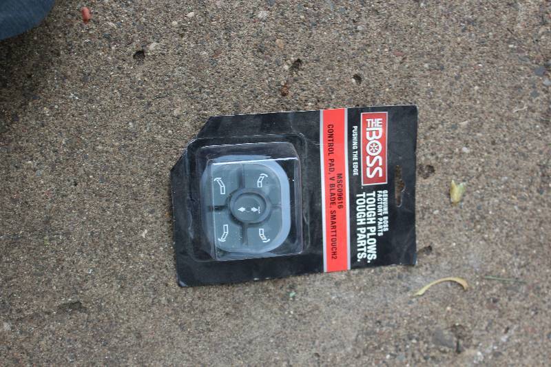 The Boss Snowplow Control Pad, V-Blade, Smarttouch2