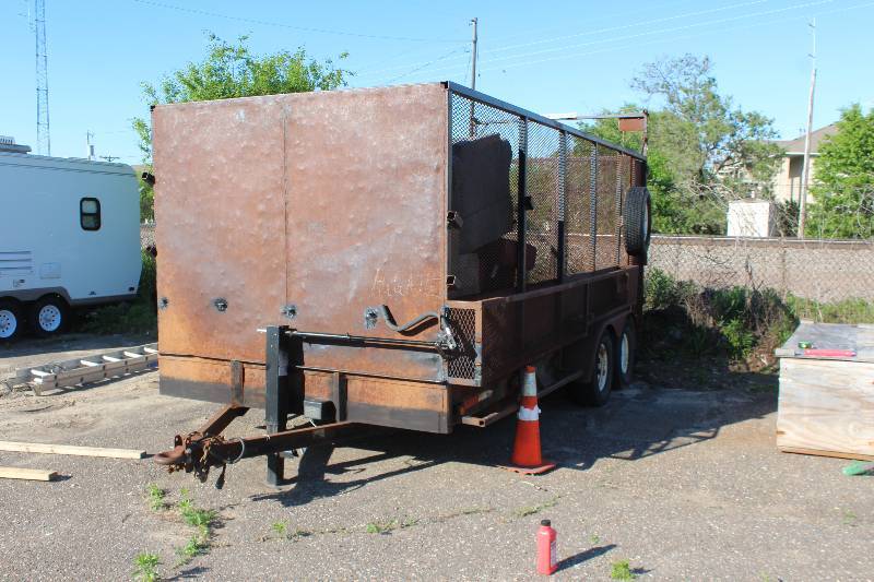 2001 Jerr Heavy Duty Work Utility Trailer.