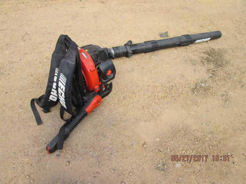 Echo backpack blower, runs, starts ...
