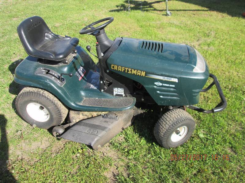 Craftsman 42 15.5 ph OHV 6 speed r...