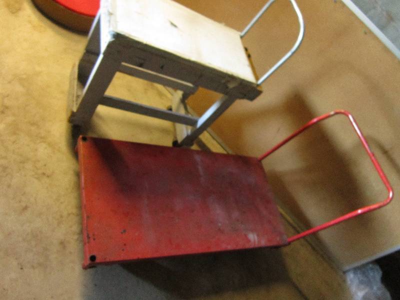 Flatbed and work height cart, flatb...
