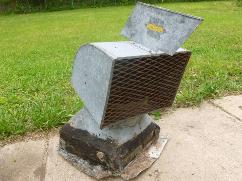 lot 5 image: Vintage Grainery Ventilation Fan