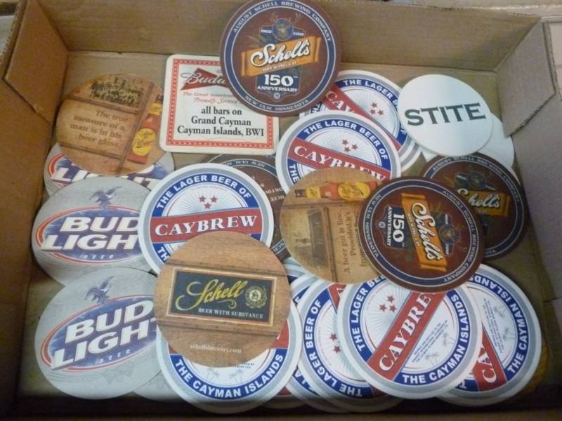 lot 49 image: Beer Coasters