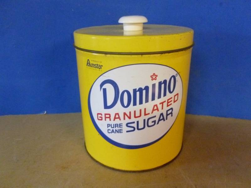 lot 53 image: Vintage Kitchen Canister
