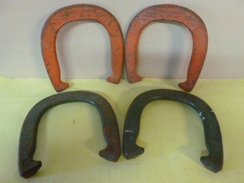 lot 68 image: Vintage Throwing Horseshoes