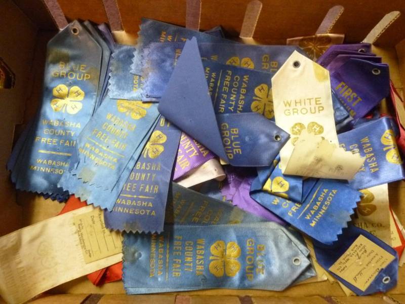 lot 90 image: Vintage Fair Ribbons