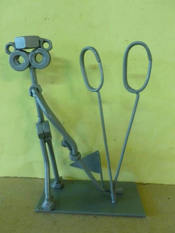 lot 138 image: Metal Art