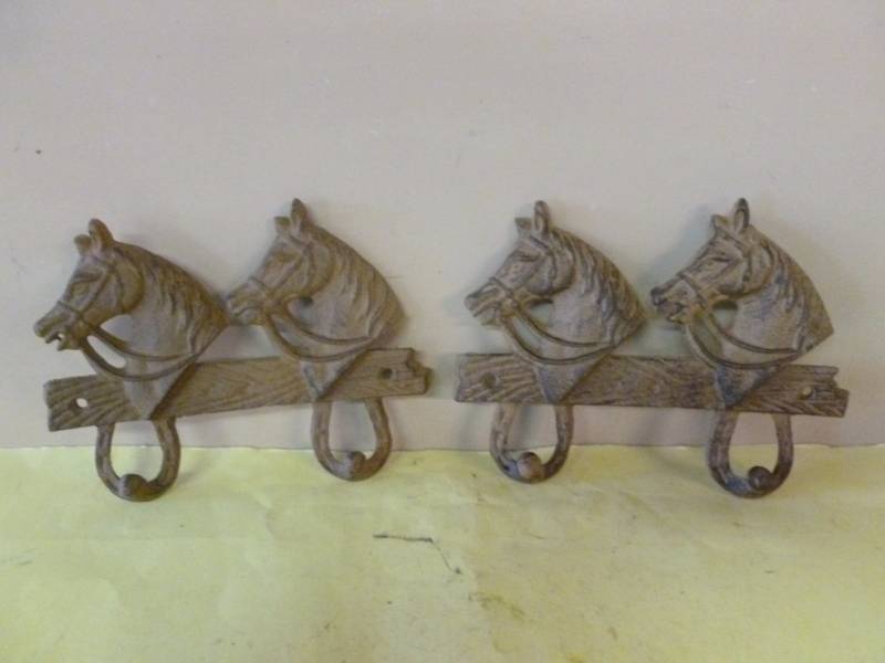 lot 200 image: Cast Iron Bridle Brackets