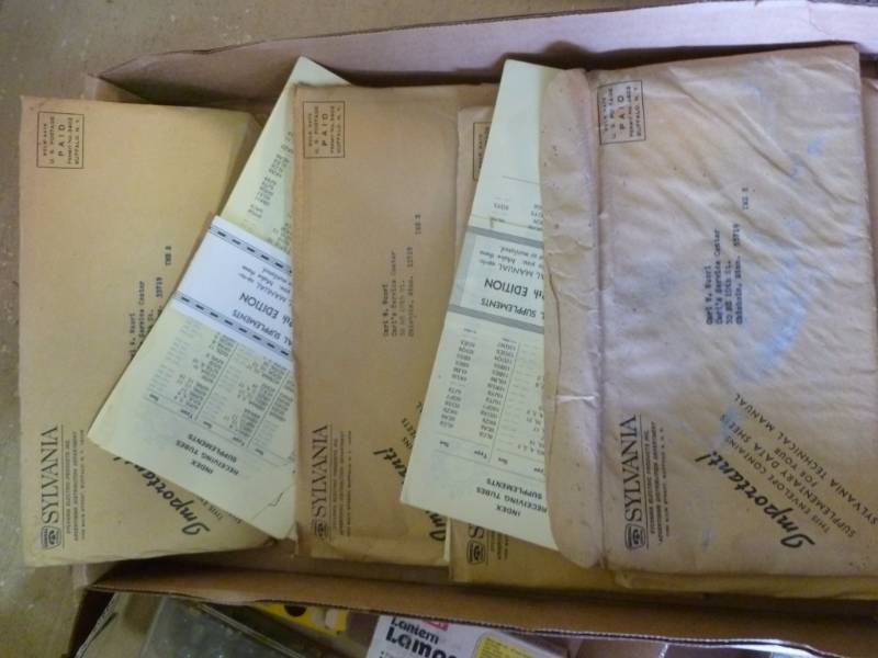 lot 230 image: Vintage Radio Tube Manuals