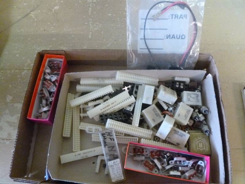 lot 234 image: Vintage Radio Parts