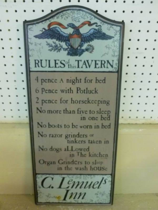 lot 282 image: Sign