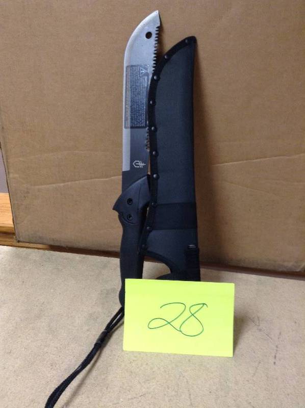 lot 28 image: Fiskars Machete saw