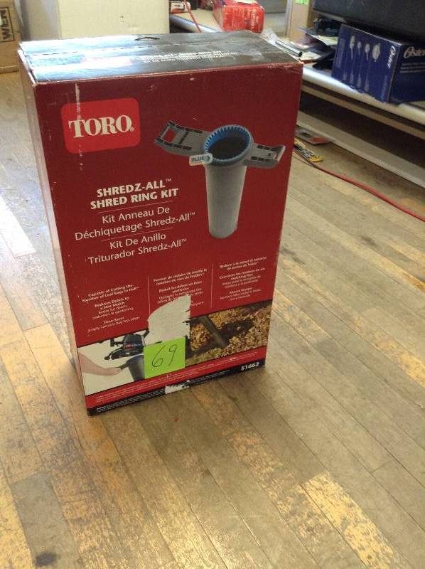 lot 69 image: Toro Shredz All Shred Ring Kit