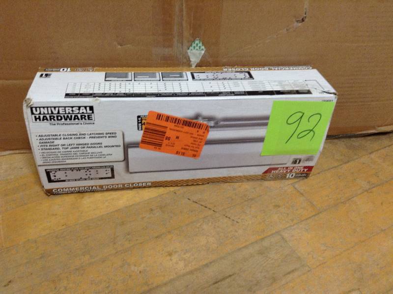 lot 92 image: Universal Hardware Commercial Door Closer