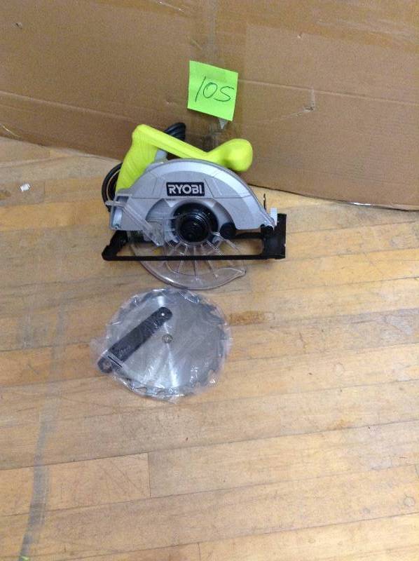 lot 105 image: Ryobi 7 14 Circular Saw never used