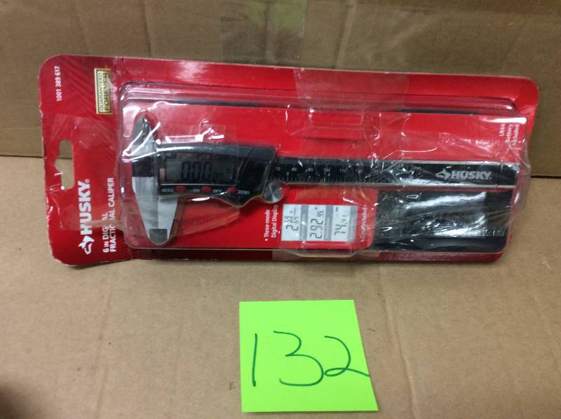 lot 132 image: Husky 6 in Digital Fractional Caliper