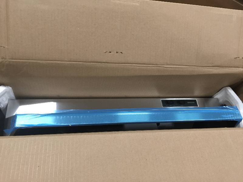 lot 45 image: Broan 403004 30 Inch Under Cabinet Range Hood with 160 CFM Internal Blower open box never used