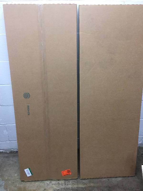 lot 52 image: Set of 2 Martha Stewart Living 48 in. Wild Cherry Vertical Panels (2-Pack) New