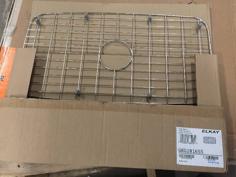 lot 50 image: Elkay GBG2816SS Bottom Grid for Elkay DXUH2816 open box never used