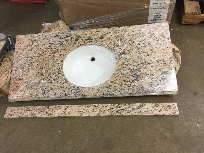 St Paul 49 In X 22 Stone Effects Vanity Top Bordeaux With St Paul 49 In X 22 Stone Effects Vanity Top Bordeaux With White Basin Model Seo4922com Bo Open Box Never Used Kx Real Deals Minneapolis