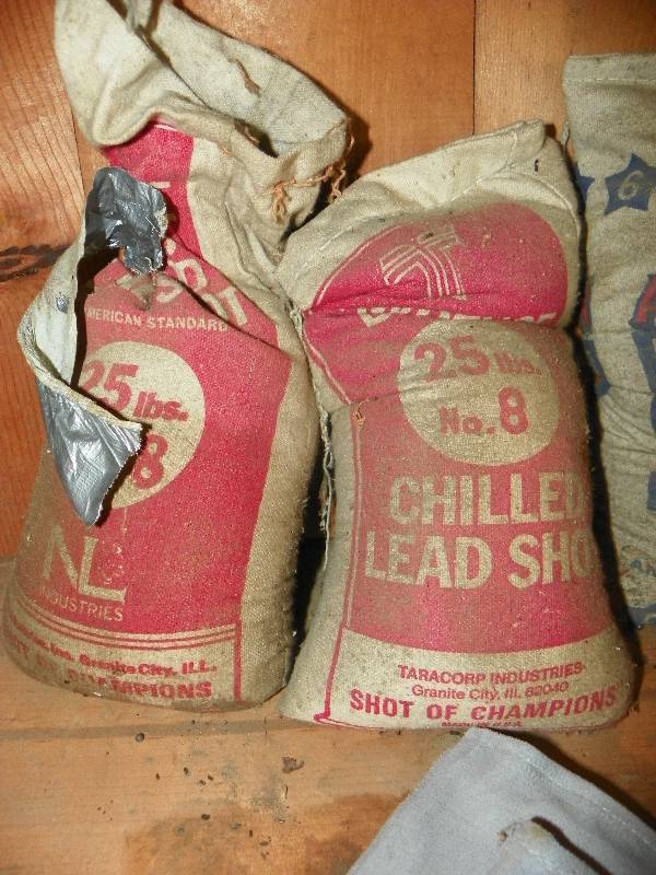 lot 202 image: 2 BAGS OF LEAD SHOT