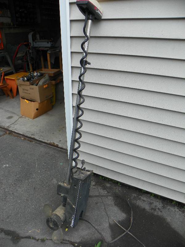 lot 78 image: MINNKOTA SS 3HP TROLLING MOTOR