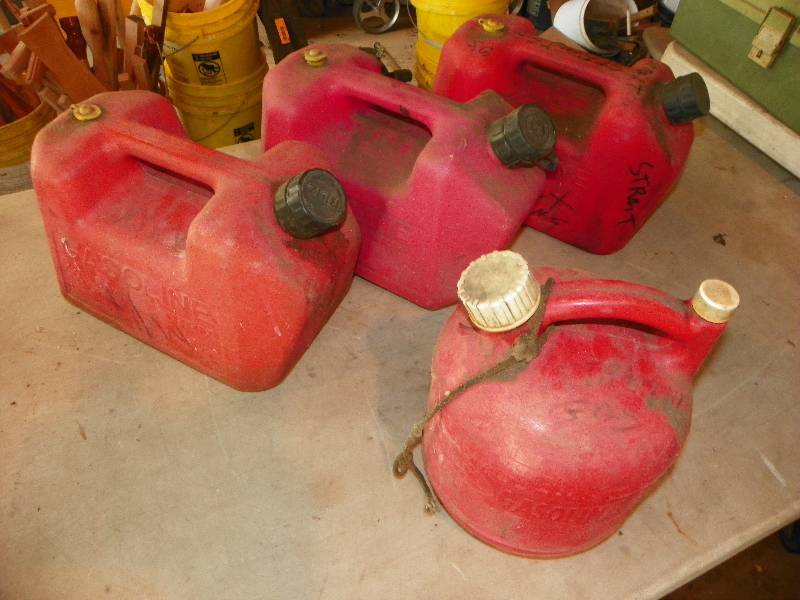 lot 137 image: GAS CANS