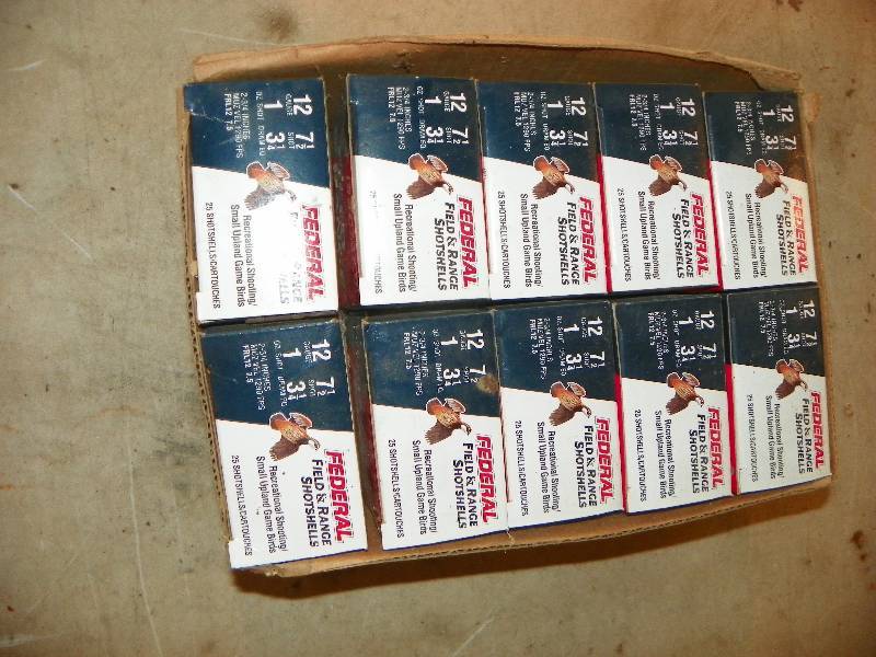 lot 147 image: FEDERAL 12 GAUGE SHOT GUN SHELLS