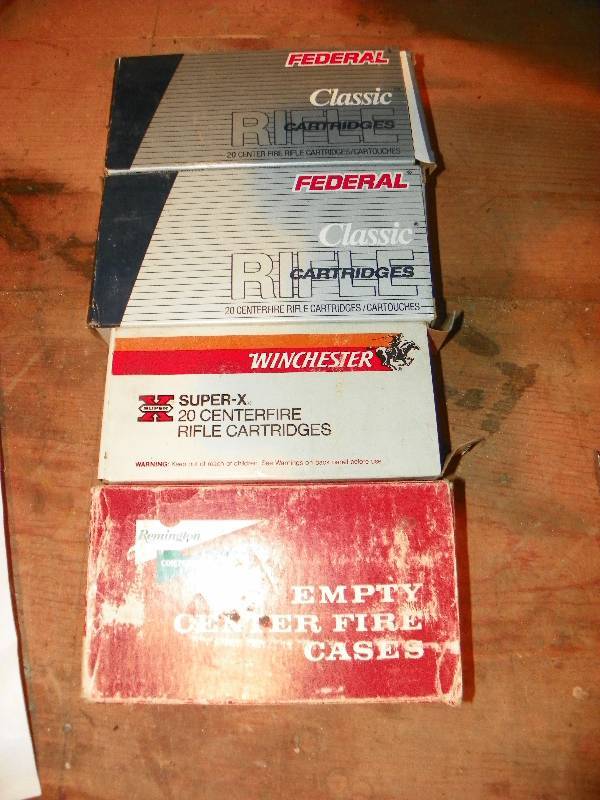 lot 214 image: EMPTY CENTER FIRE CASES