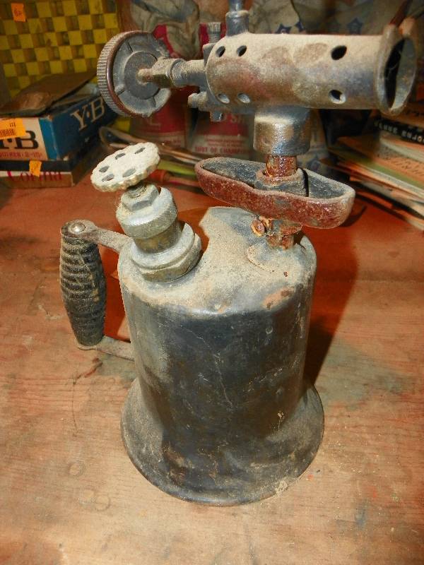lot 229 image: VINTAGE TORCH