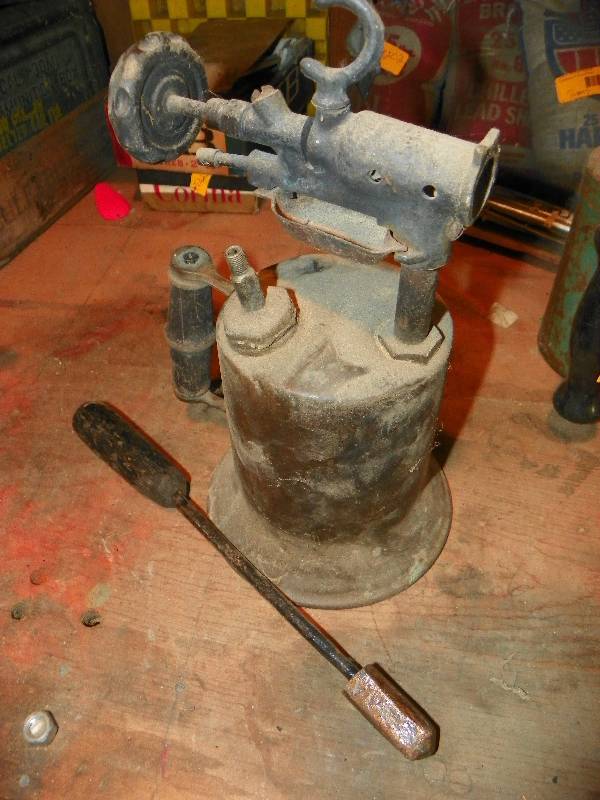 lot 231 image: VINTAGE TORCH
