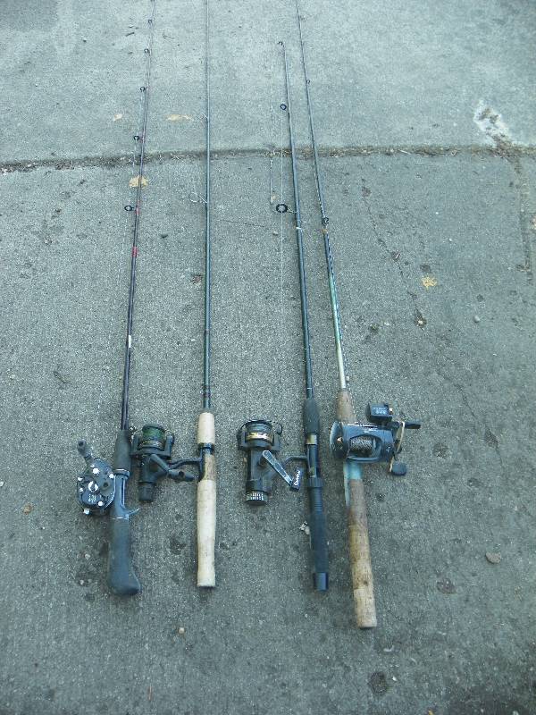 lot 306 image: FISHING RODS AND REELS