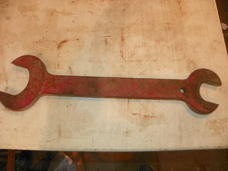 lot 314 image: OLD WRENCH