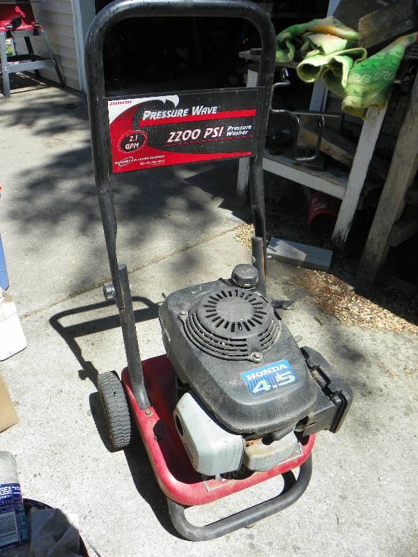 lot 351 image: PRESSURE WASHER, 2200 PSI