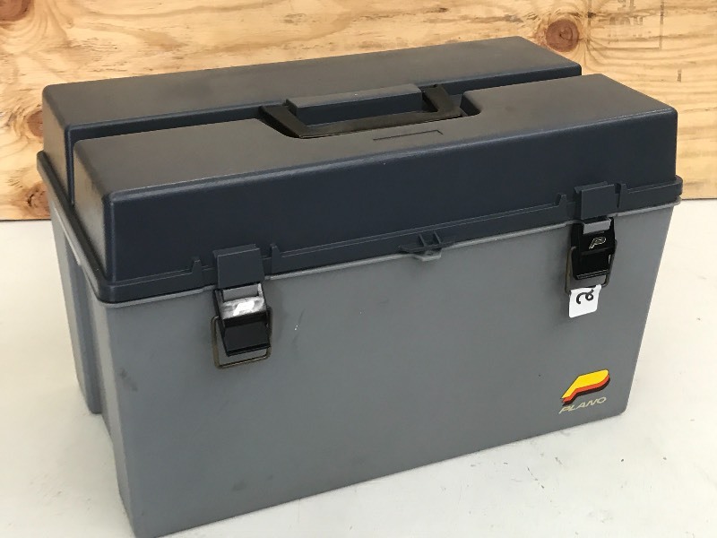 lot 26 image: Plano 22 Hanging Bait Box ...