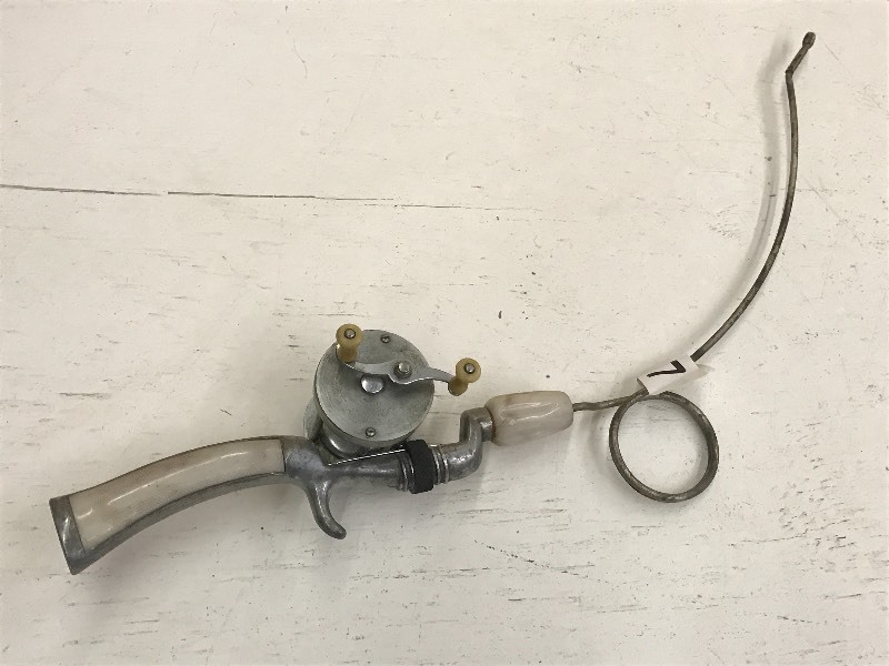 lot 167 image: Unique Vintage Long-Caster Fishing ...
