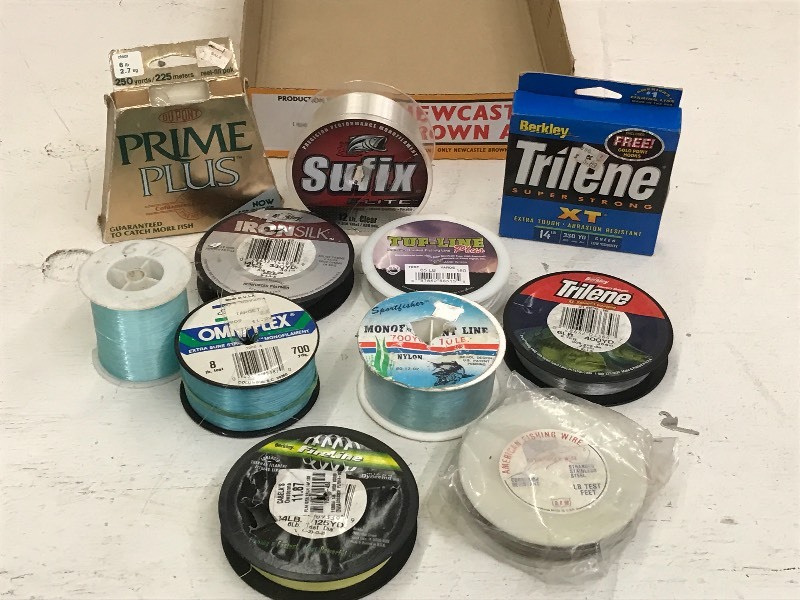 lot 200 image: Flat Of Assorted Fishing Line...