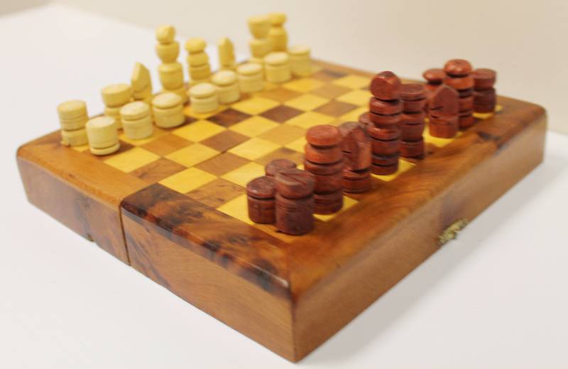 Chess Set Moroccan Thuya Wood