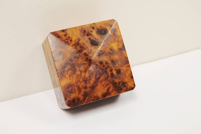 Moroccan Thuya Wood Jewelry Box