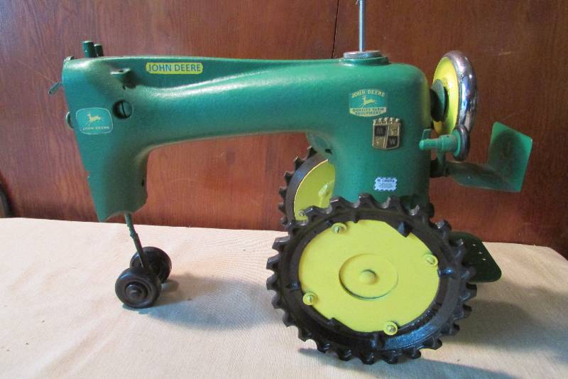 lot 1 image: John Deere Folk Art