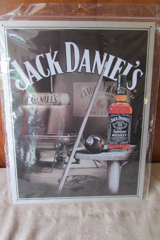 lot 35 image: Jack Daniels Metal Sign